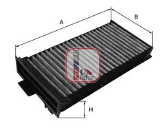 Фильтр салона UFI арт. S 4232 CA