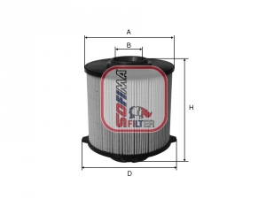 Топливный фильтр DELPHI арт. S 6058 NE