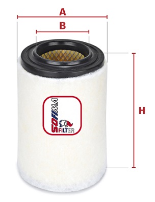 Воздушный фильтр MFILTER арт. S7629A