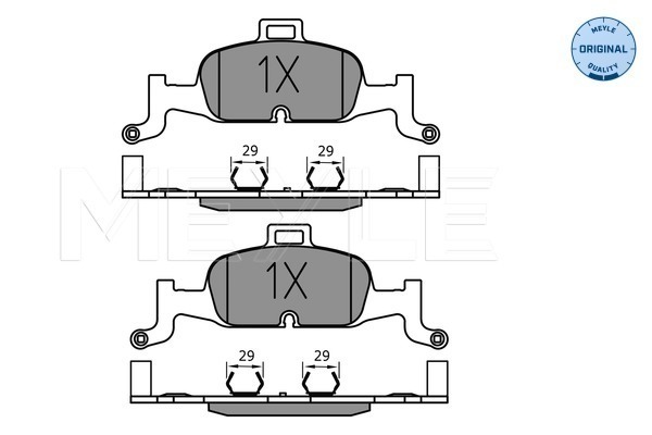 Колодки гальмівні (передні) Audi A4/A5/A6/A7/Q5 15- REMSA арт. 025 224 0216