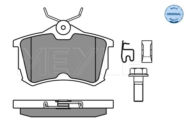 Колодки гальмівні (задні) Honda Accord VI/VII 98-08 DELPHI арт. 025 235 2714/W