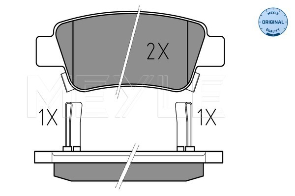 Колодки гальмівні (задні) Honda CR-V 06- (Bosch) ZIMMERMANN арт. 025 246 3516/W