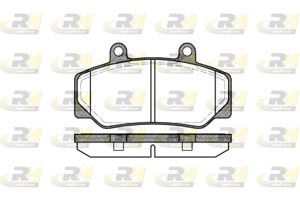 Тормозные колодки дисковые BOSCH арт. 2176.20