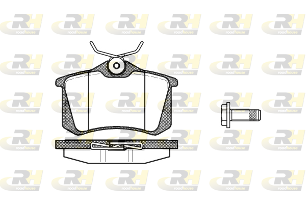 Тормозные колодки дисковые RENAULT арт. 2263.05