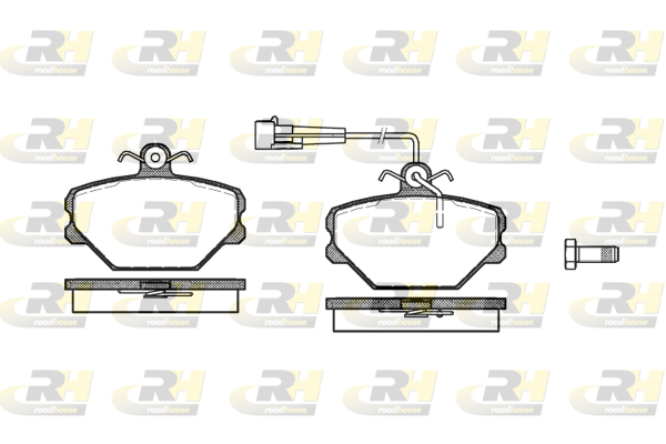 Тормозные колодки дисковые BREMBO арт. 2264.02