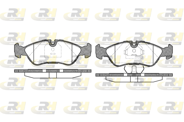 Тормозные колодки дисковые BREMBO арт. 2286.30