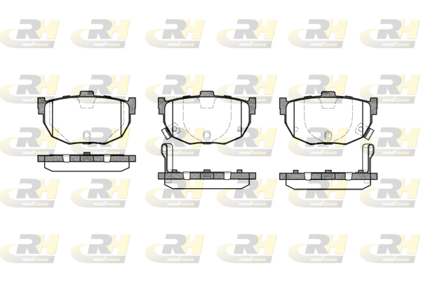 Тормозные колодки дисковые CHAMPION арт. 2294.22