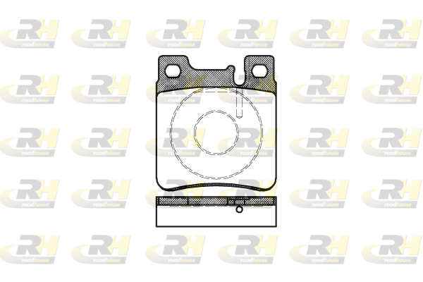 Тормозные колодки дисковые BOSCH арт. 2407.00