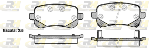Гальмівні колодки дискові BREMBO арт. 21095.02