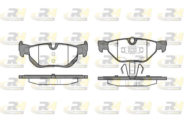 Тормозные колодки дисковые QUICK BRAKE арт. 21145.00