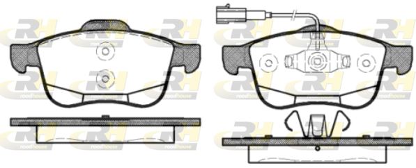 Тормозные колодки дисковые BREMBO арт. 21183.12