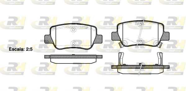 Тормозные колодки дисковые BOSCH арт. 21403.02