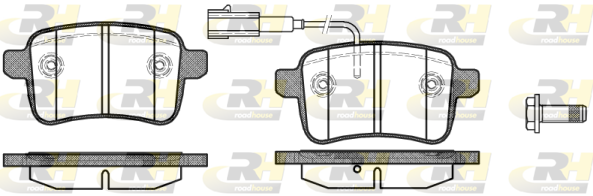 Тормозные колодки дисковые BOSCH арт. 21450.02