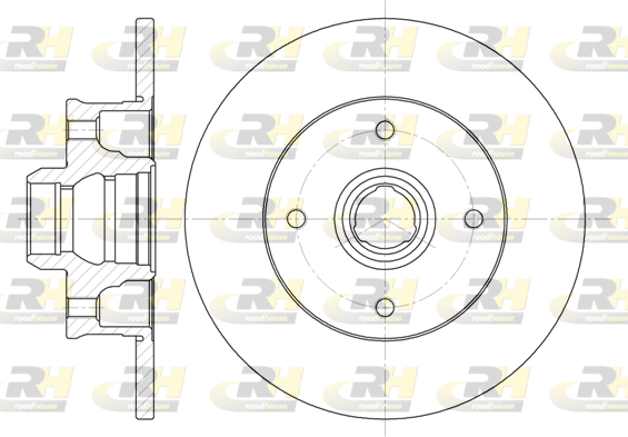 Тормозной диск BREMBO арт. 6024.00