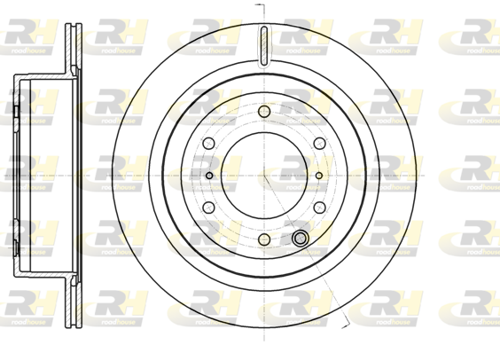 Тормозной диск KAVO PARTS арт. 61099.10