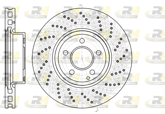 Тормозной диск BREMBO арт. 61185.10