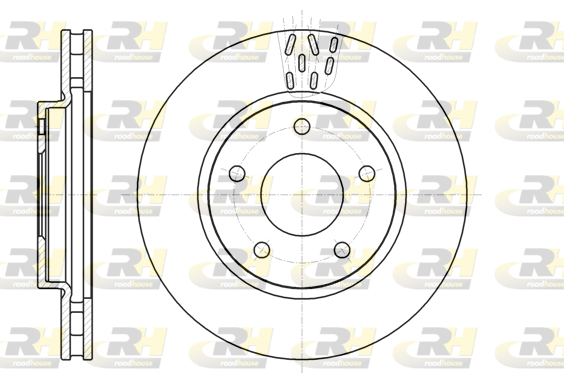 Гальмівний диск BLUE PRINT арт. 61291.10