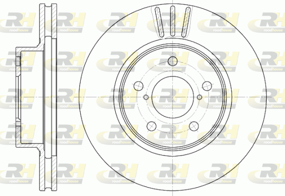 Тормозной диск BLUE PRINT арт. 6397.10