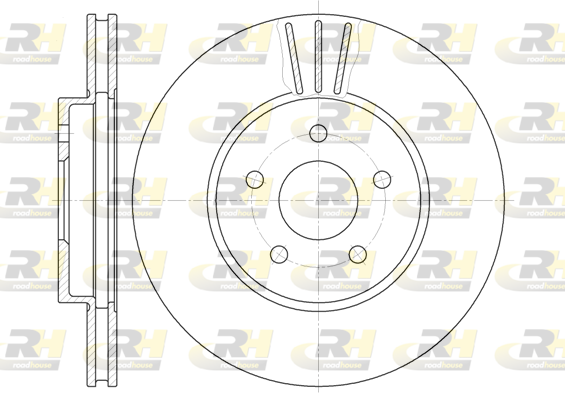 Тормозной диск FEBI BILSTEIN арт. 6607.10