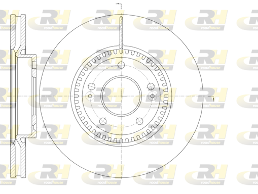 Тормозной диск FEBI BILSTEIN арт. 6988.10