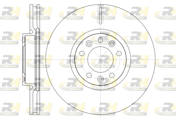 Тормозной диск BREMBO арт. 61472.10