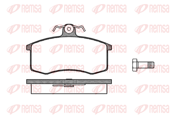 Тормозные колодки передние дисковые BREMBO арт. 0221.00