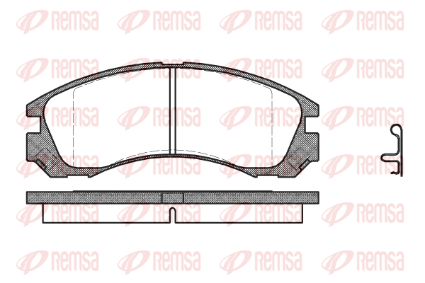 Тормозные колодки передние дисковые BOSCH арт. 0354.22