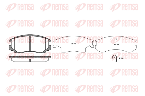 Тормозные колодки передние дисковые BREMBO арт. 0357.22