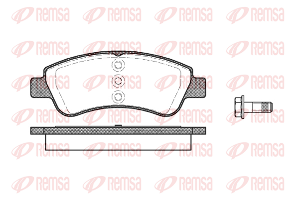 Тормозные колодки передние дисковые BREMBO арт. 0840.20