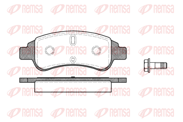 Тормозные колодки передние дисковые BREMBO арт. 0840.30