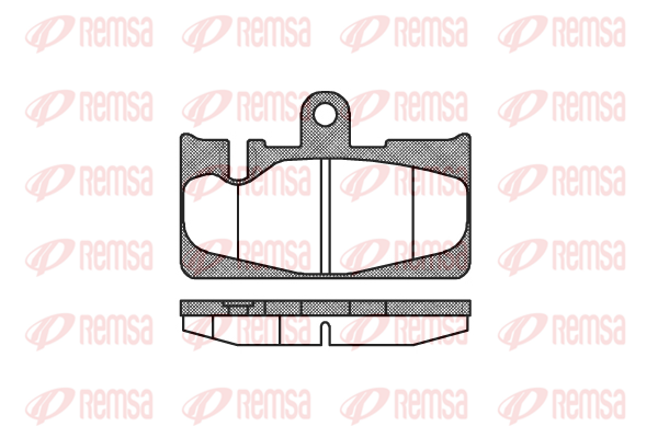 Колодки гальмівні дискові BREMBO арт. 0889.00