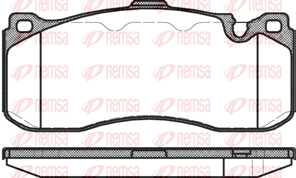 Тормозные колодки передние дисковые BREMBO арт. 138000