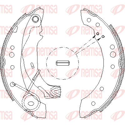 Комплект тормозных колодок BREMBO арт. 4149.00