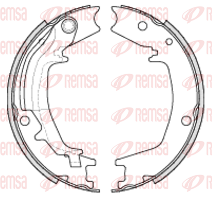Колодки ручного гальма QUICK BRAKE арт. 4235.00