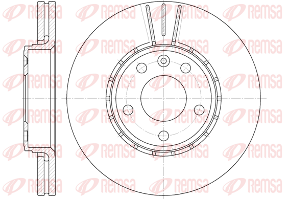 Тормозной диск BREMBO арт. 6682.10