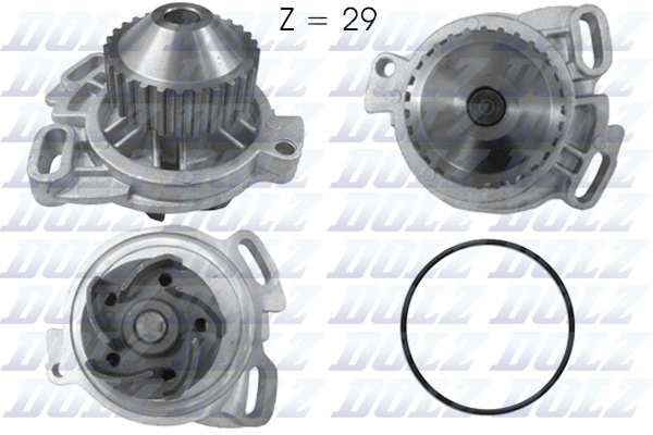 Водяной насос SKF арт. A158