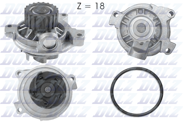 Водяний насос Dolz AIRTEX арт. A178