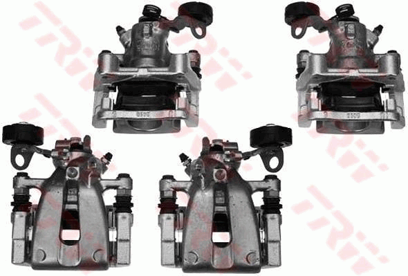 Комплект корпуса скобы тормоза BUDWEG CALIPER арт. CKQ101