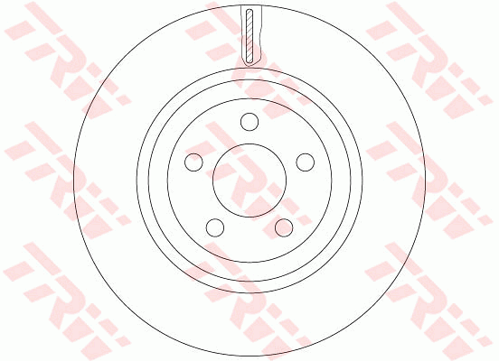 Тормозной диск FERODO арт. DF6244S
