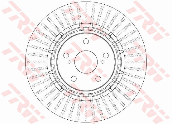 Тормозной диск KAVO PARTS арт. DF6265
