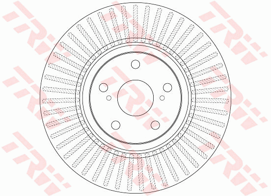 Тормозной диск BREMBO арт. DF6268