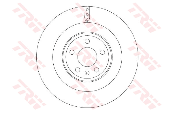 Тормозной диск ZIMMERMANN арт. DF6343S