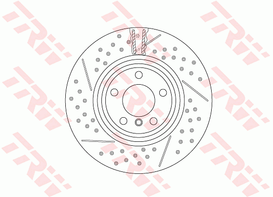 Тормозной диск BREMBO арт. DF6606S