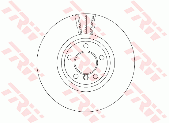Тормозной диск ZIMMERMANN арт. DF6615S