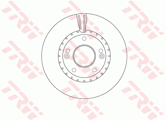 Тормозной диск ZIMMERMANN арт. DF6628