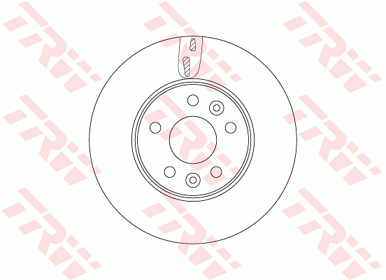 Тормозной диск FERODO арт. DF6751S