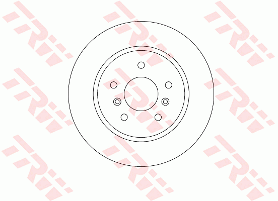 Тормозной диск TEXTAR арт. DF6787