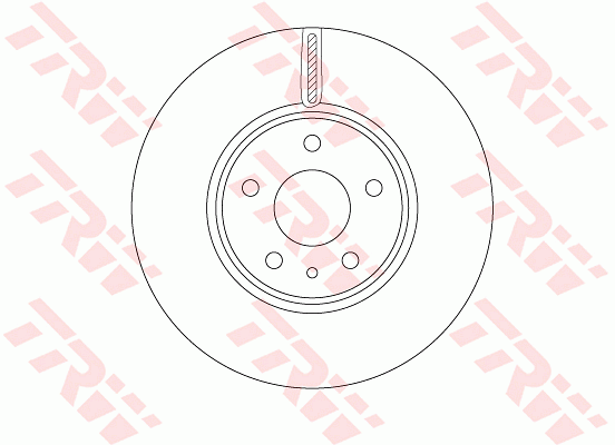 Гальмівний диск BREMBO арт. DF6811