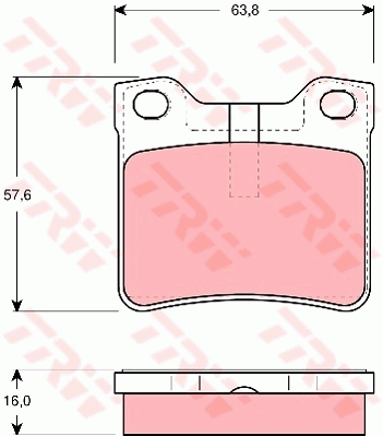 Тормозные колодки дисковые BOSCH арт. GDB1432