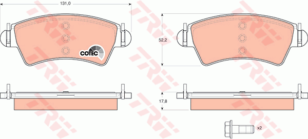 Тормозные колодки дисковые QUICK BRAKE арт. GDB1501